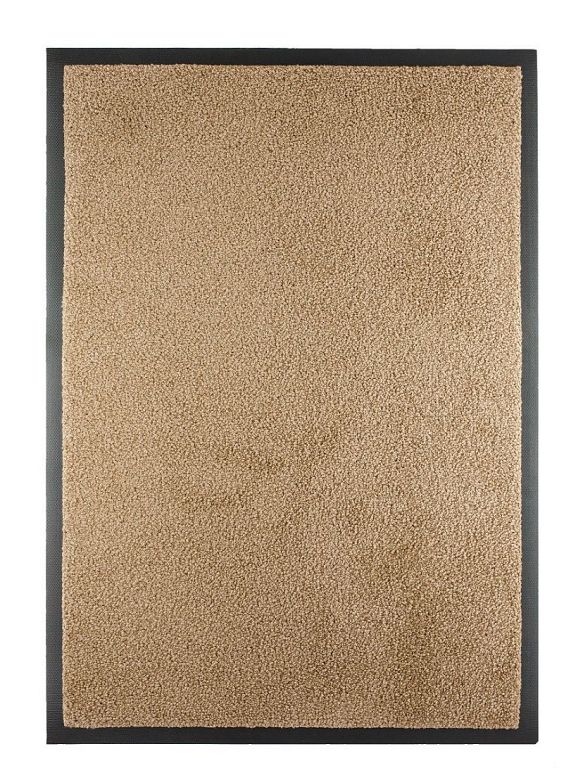 Ковер ворсовый Kleen-Tex на резиновой основе MONO Taupe (бежевый) 60*85 
